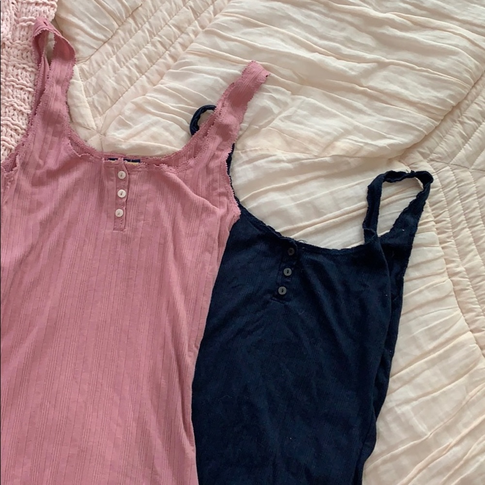 Pretty and cozy tank tops!